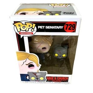 Funko Pop! Movies Gage & Church #729 Pet Sematary (Cemetery) Vinyl Figure